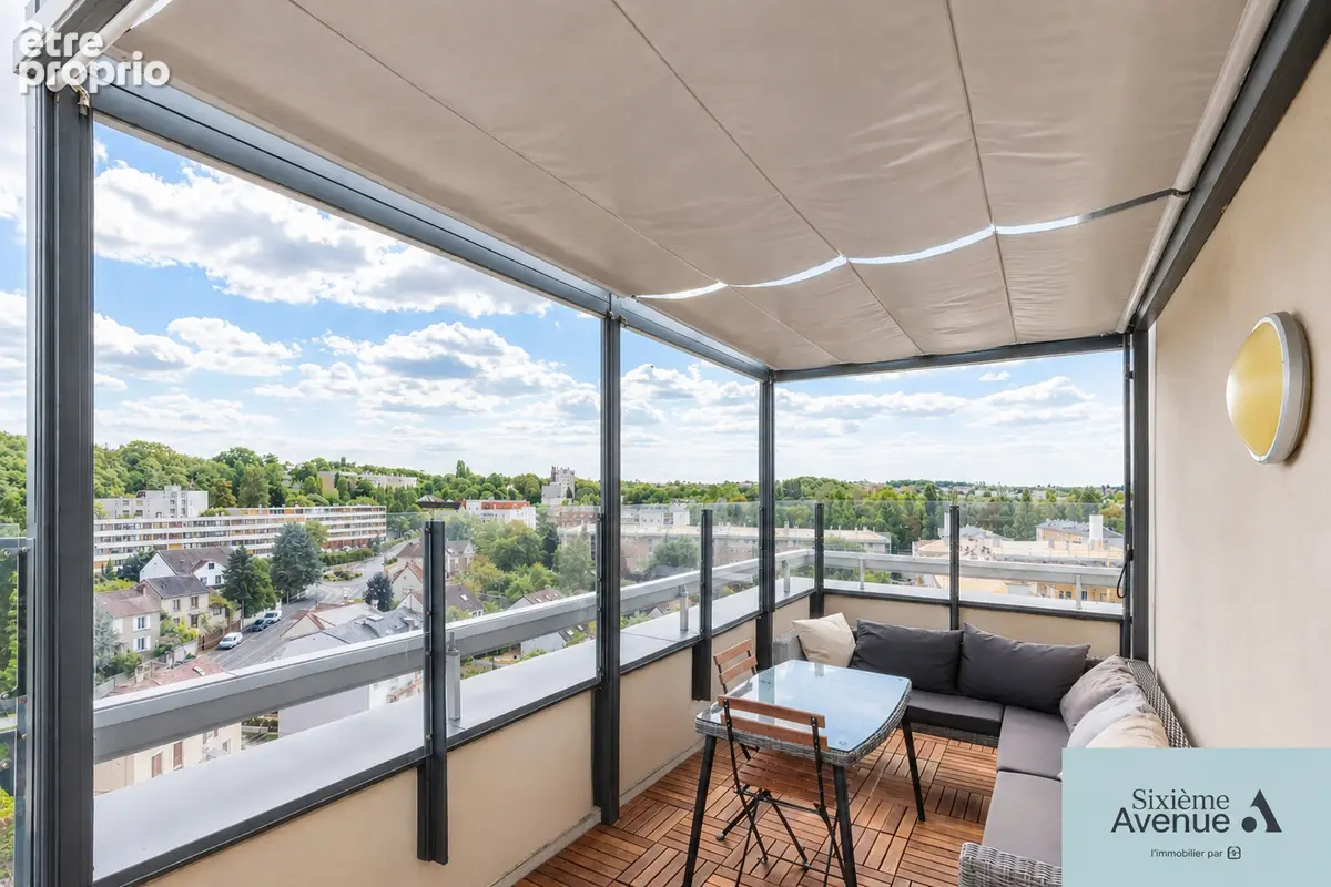 Appartement F2, dernier étage, très lumineux avec terrasse - photo 4
