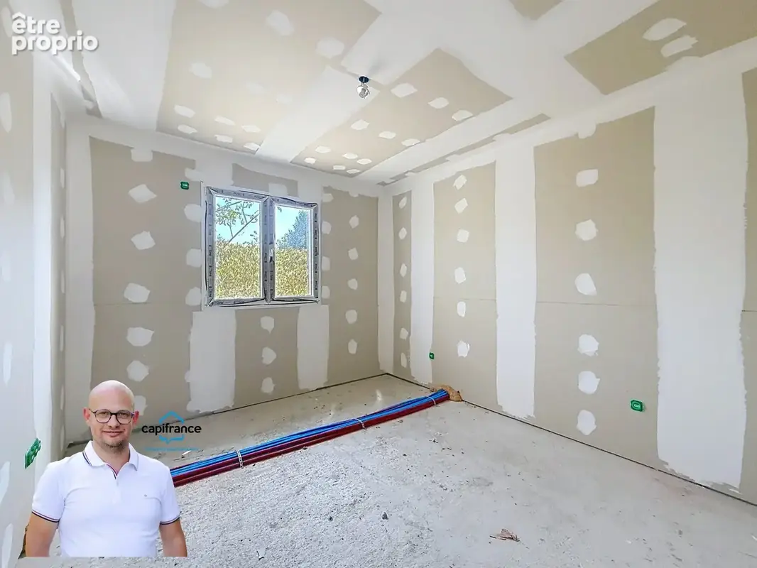 Dpt Isère (38), à vendre LES ABRETS maison P5 de 105,7 m²  - Plain pied A TERMINER - photo 9