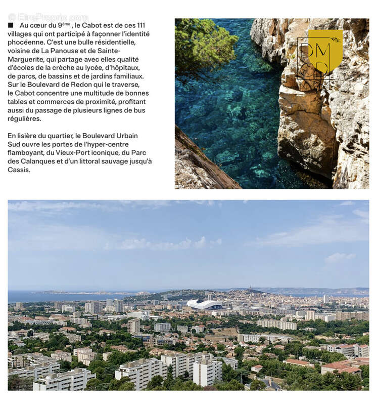 Appartement à MARSEILLE-9E