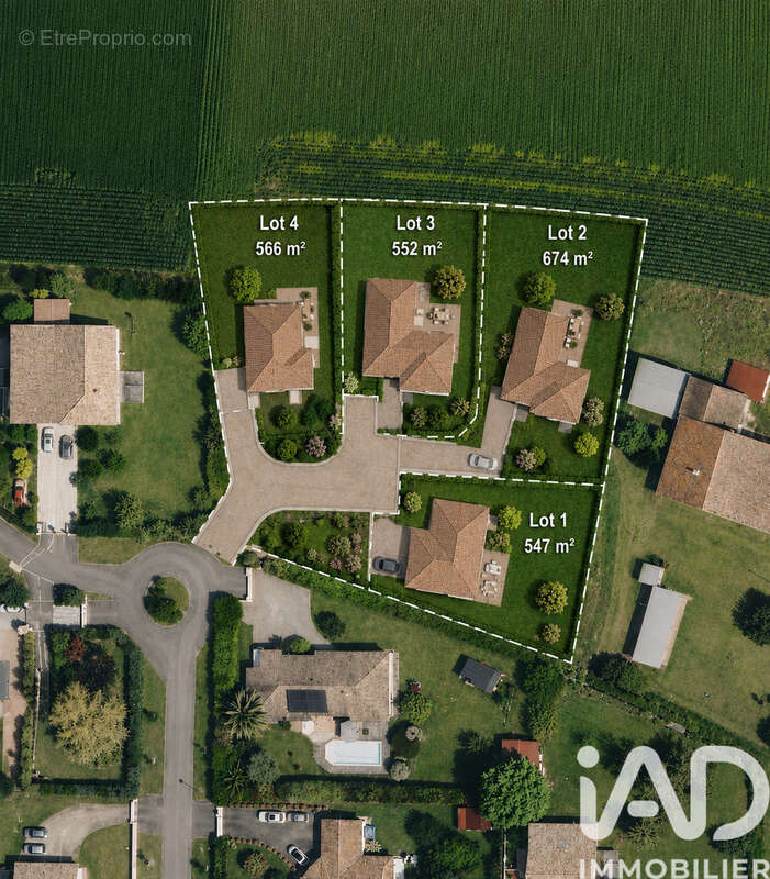 Terrain 566 m² à Saubrigues  - photo 2