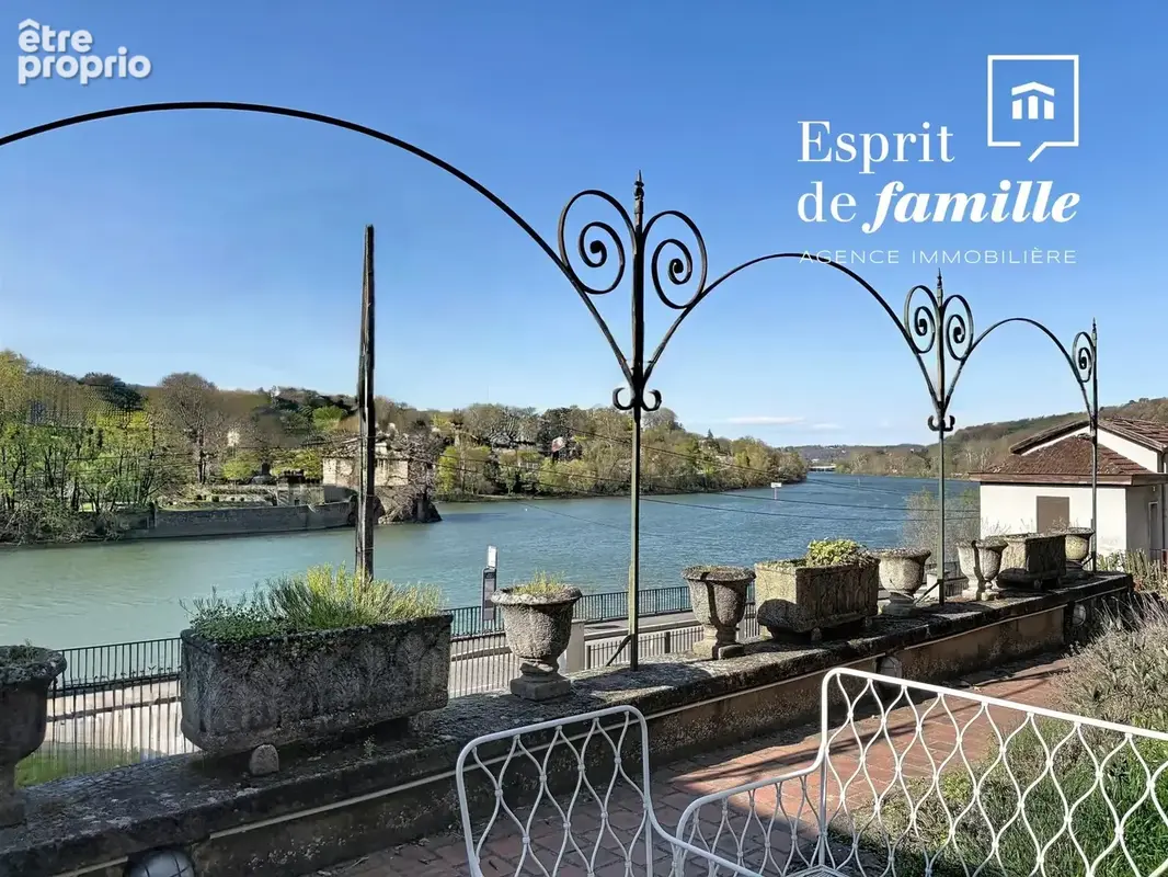 Caluire, bords de Saône,  Appartement 239m2 (187 carrez) perché sur le fleuve - photo 14