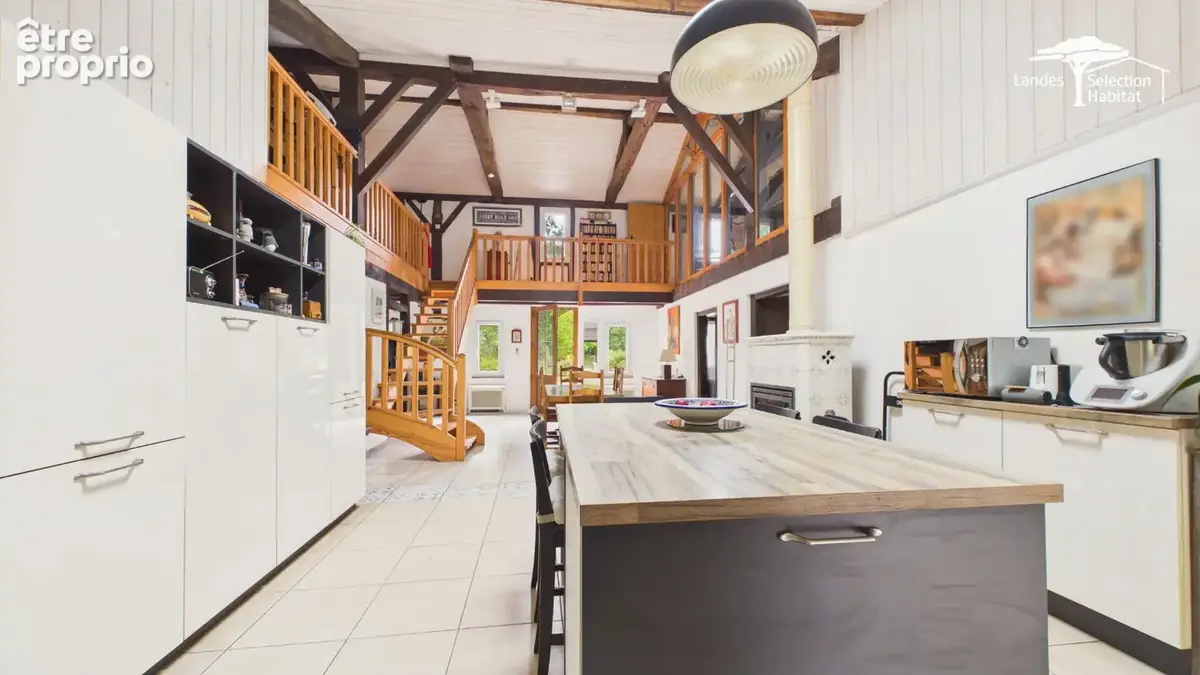 2 belles maisons landaises avec piscine et airial  (revenus gîte) - photo 6