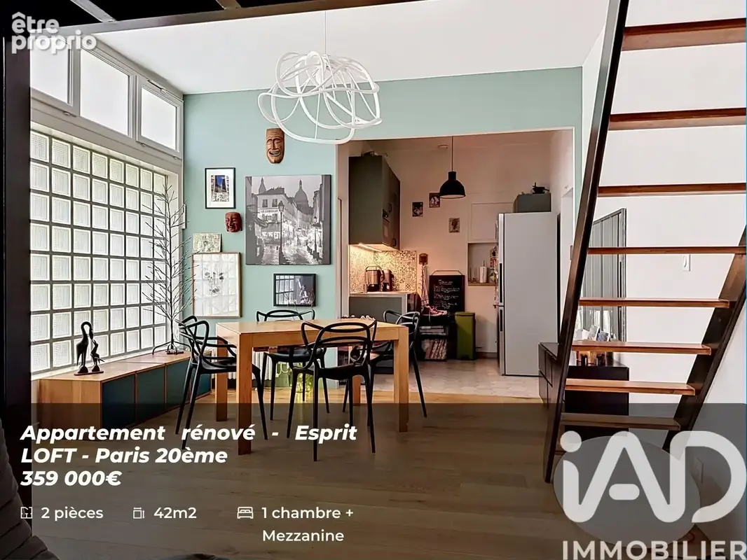 Photo 1 - Appartement à PARIS-20E