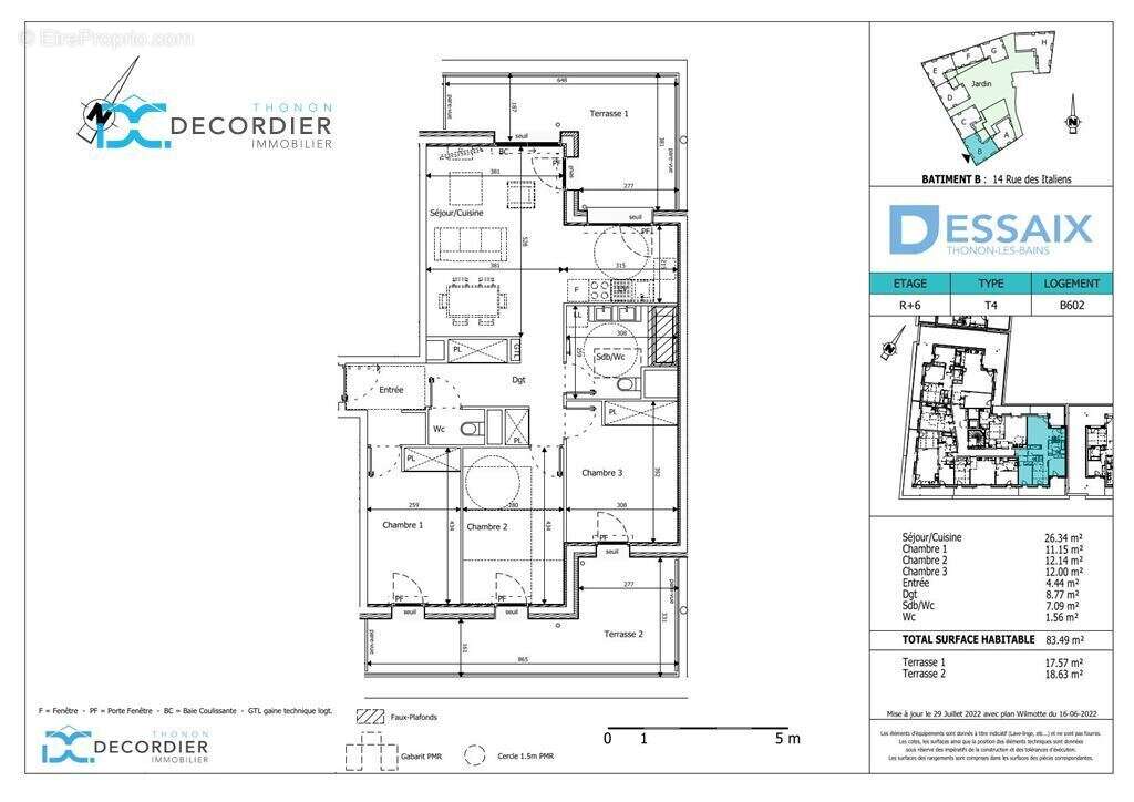 À vendre appartement t4 neuf – thonon - photo 2