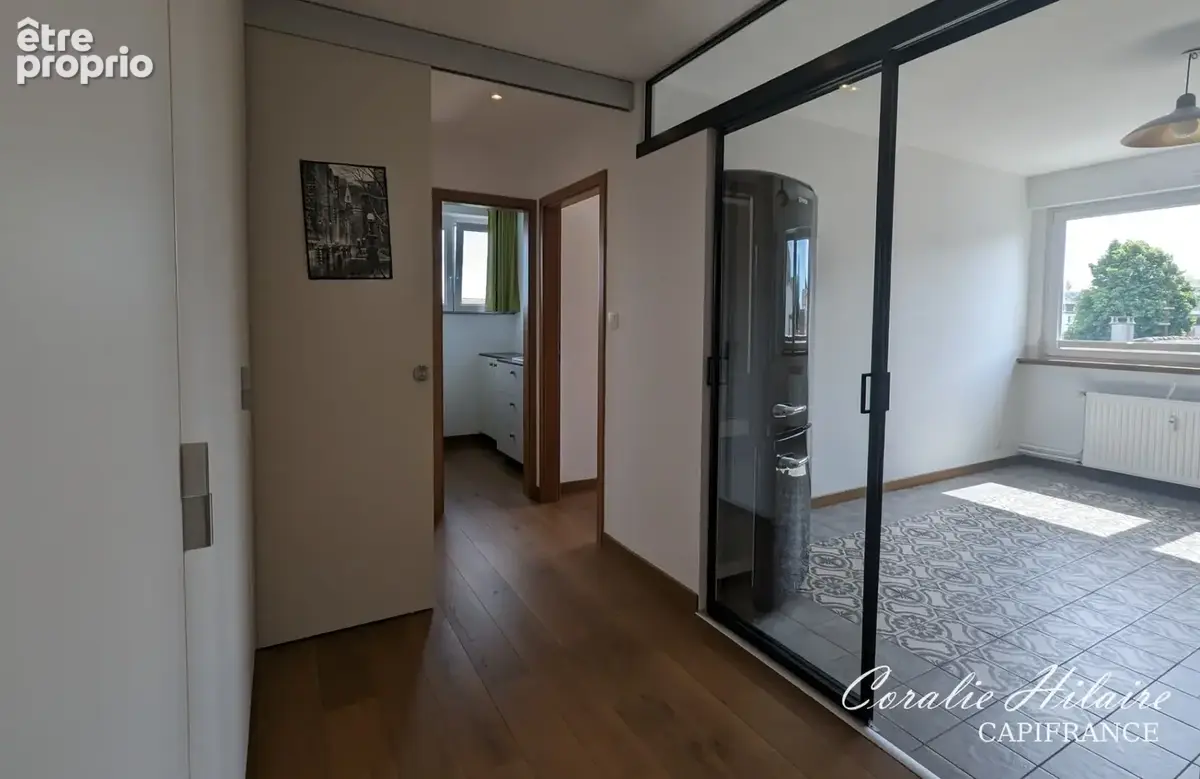 Dpt Haut-Rhin (68), à vendre  appartement T2 de 55,42 m²  :  Bel appartement en Dernier Étage avec Balcon couvert Orienté Sud - photo 3