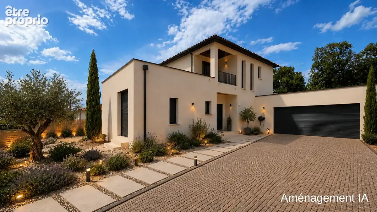 Villa contemporaine récente aux beaux volumes à 7 km d’Uzès - photo 4