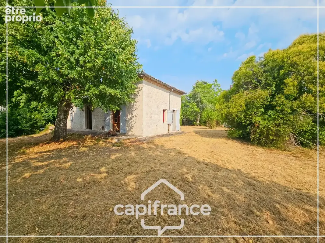 Maison en pierre, plain-pied, 2 chambres, au calme avec jardin à MONJOI (82400) - photo 12