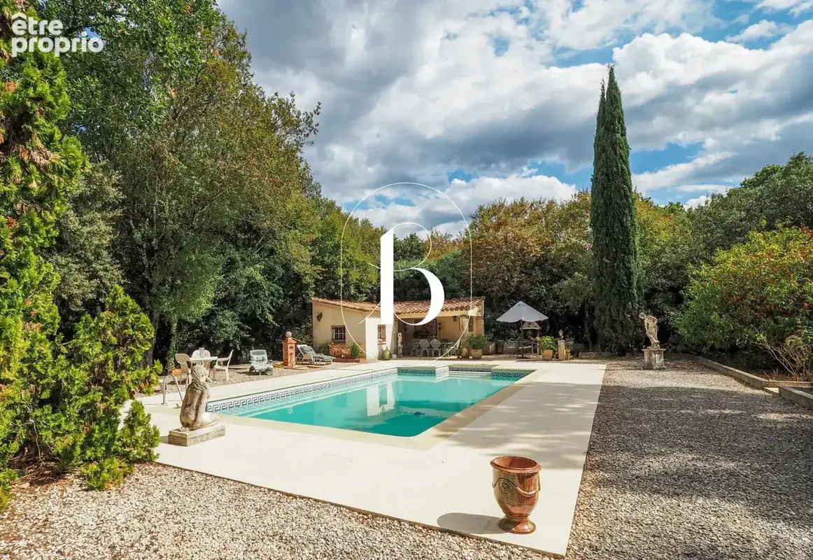 Méjannes-le-Clap  Propriété sur 9 000 m² de terrain arboré avec piscine - photo 6