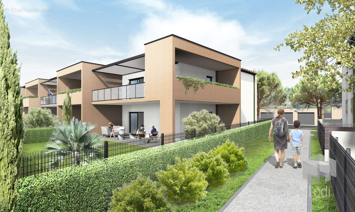 MONTÉLIMAR, Appartement de 55m2 avec jardin - photo 3
