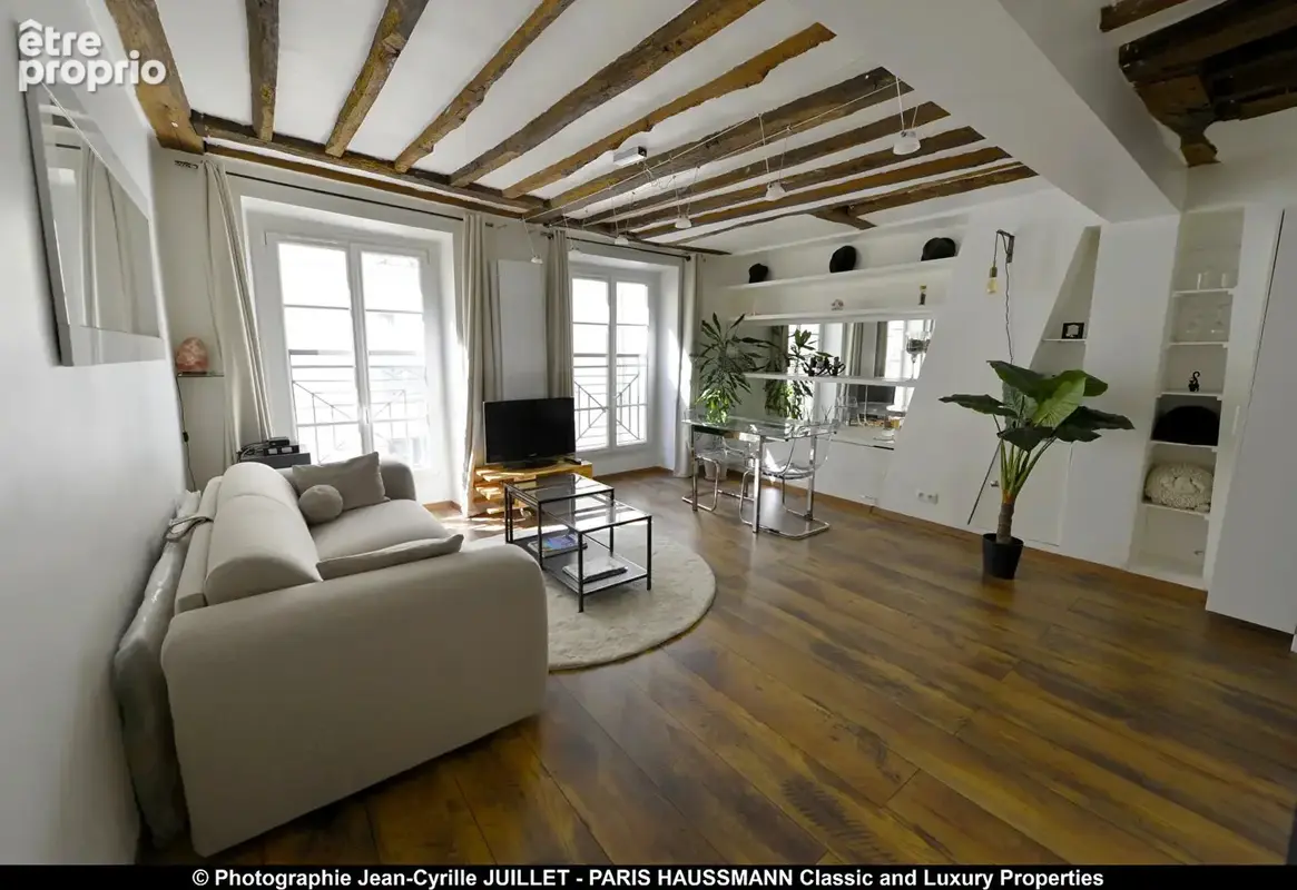 Appartement renove au 2ème etage avec ascenseur + cave - photo 2