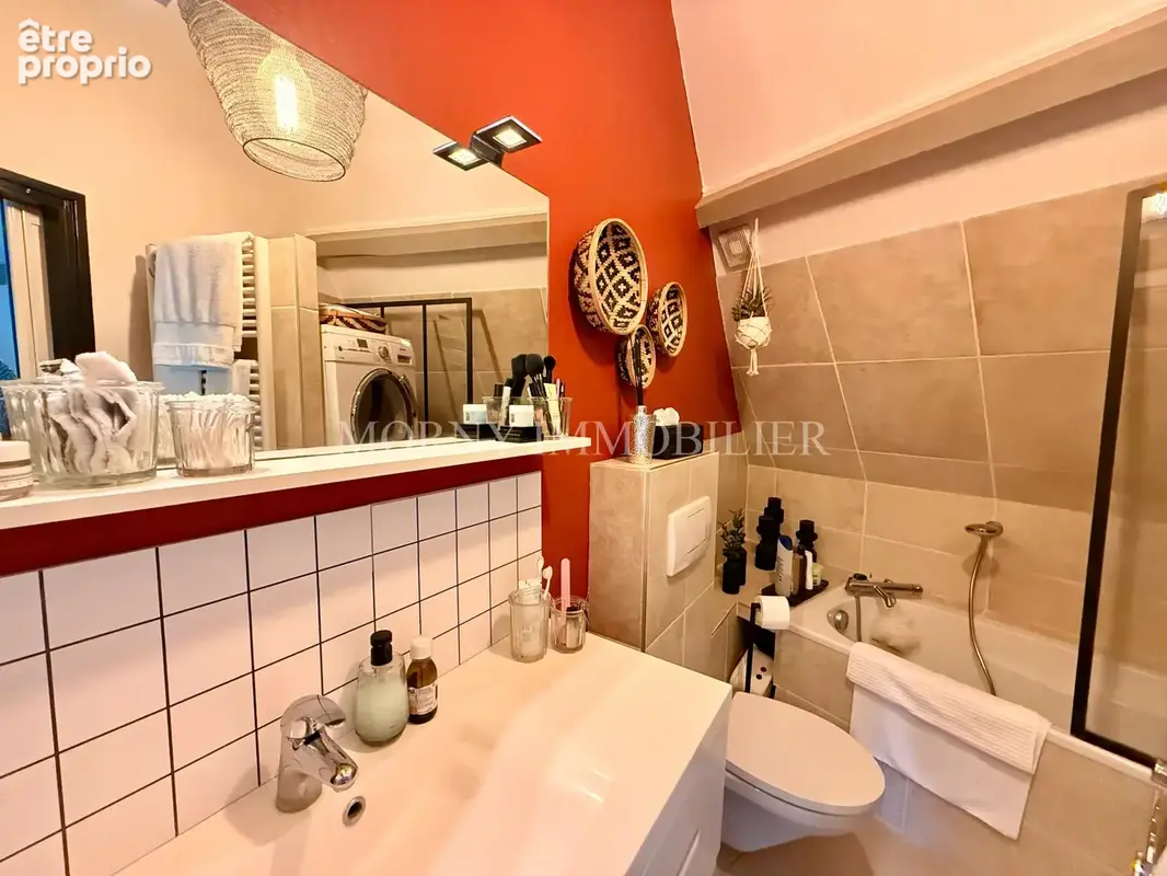 À vendre - appartement de 95m2 avec balcon et cheminées - photo 14