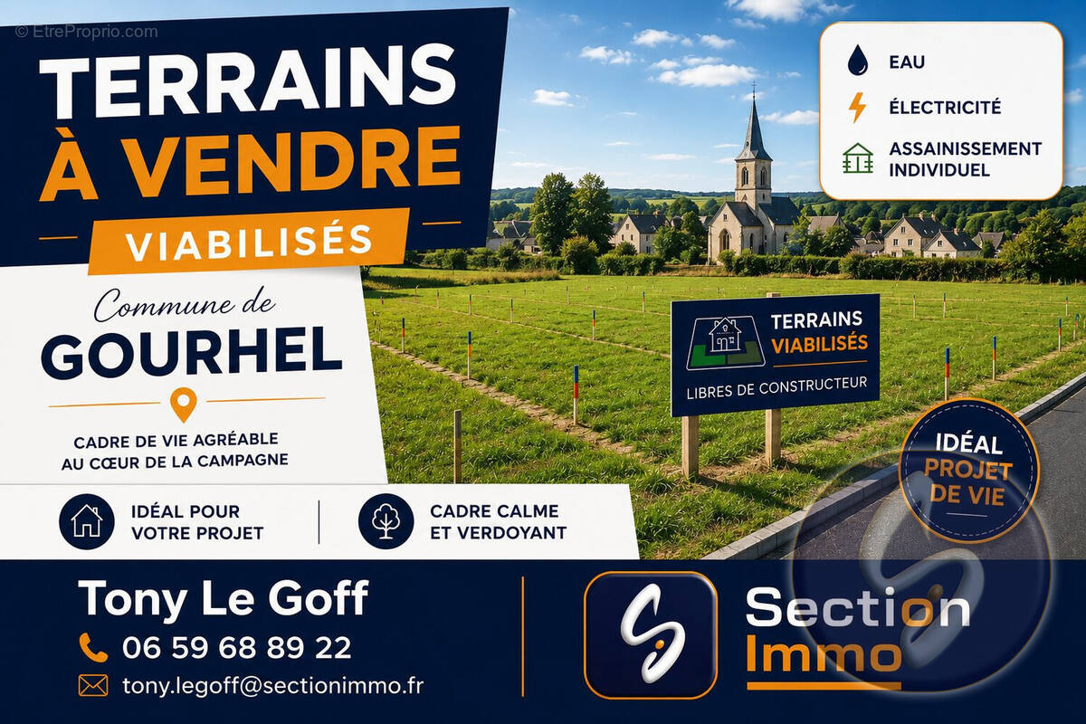 Terrain à GOURHEL