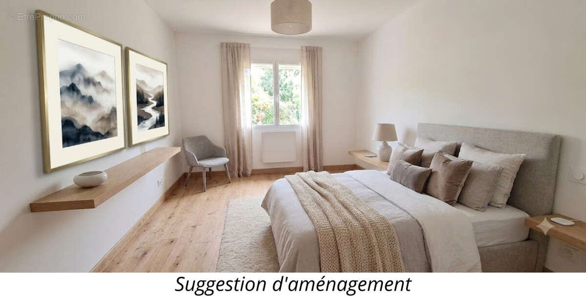 Fouesnant, bourg à pied, jolie maison de 4 chambres, sur un beau terrain arboré de 700 m² ! - photo 7