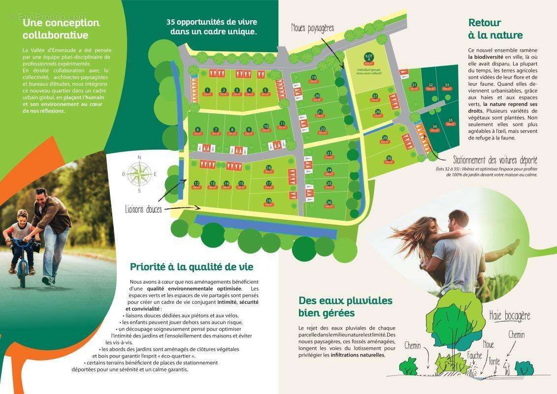 Terrain à MATIGNON