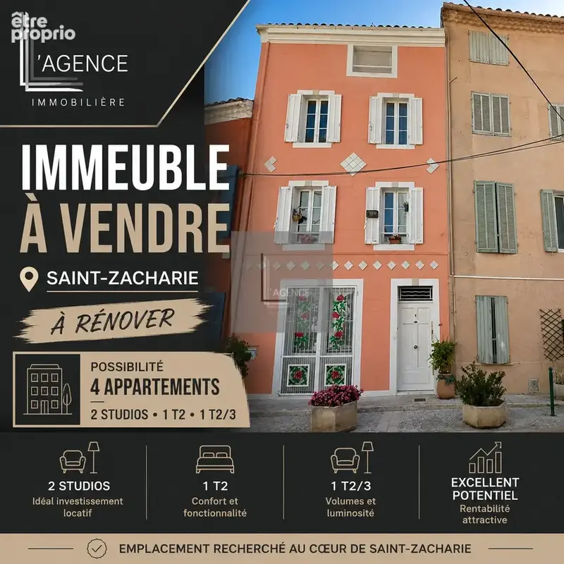 Appartement à SAINT-ZACHARIE
