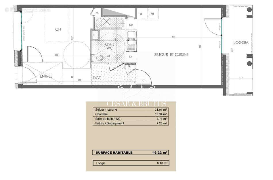 Appartement à VILLEURBANNE