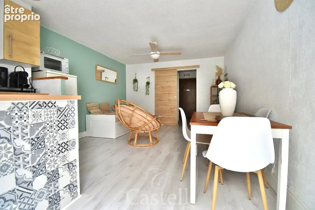 CAP D'AGDE  Studio-cabine rénové avec jardin et parking privatif - photo 4