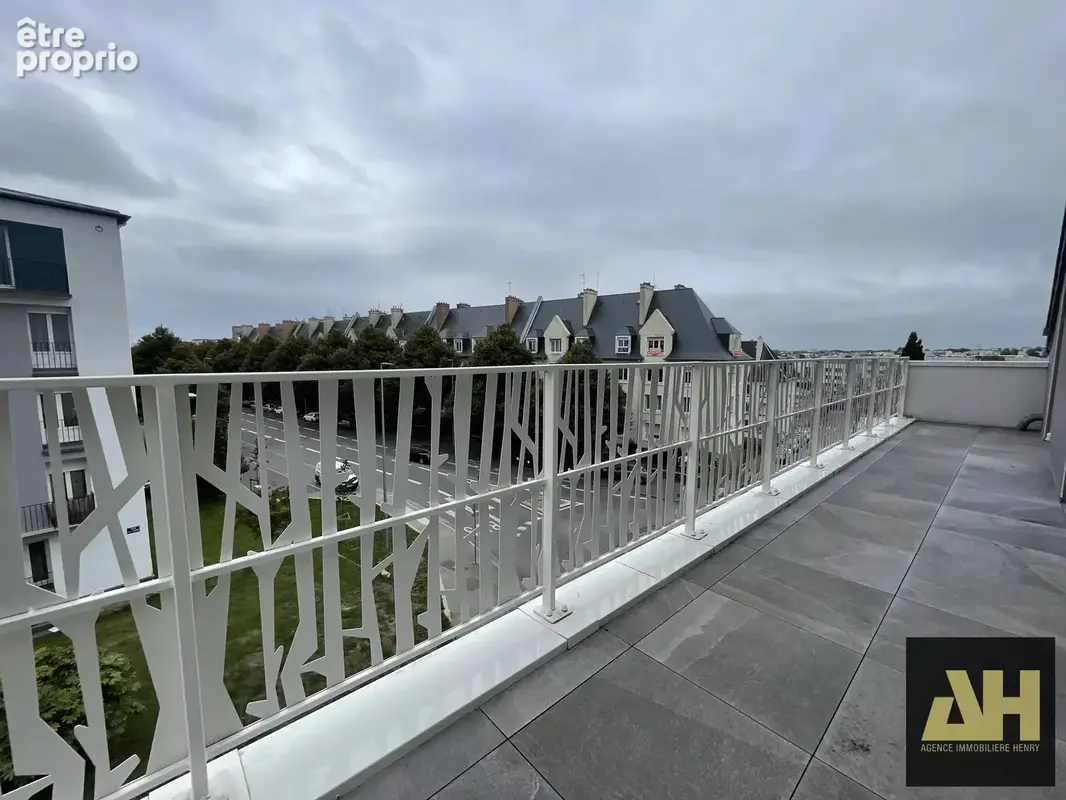 Exclusivite brest - bel appartement t3 avec grande terrasse et parking privé couvert - résidence récente de standing - ascenseur - photo 8