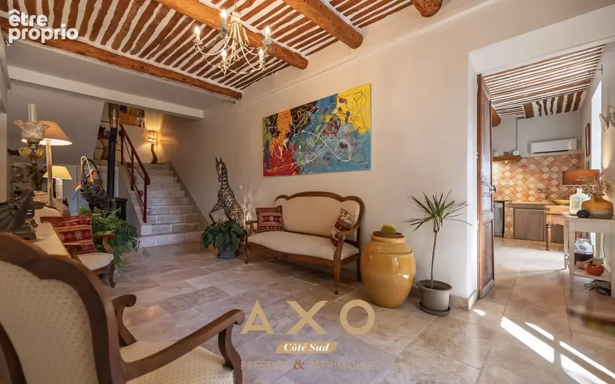 Coudoux - maison de caractère en pierre - 317 m² - 2 habitations - piscine - jardin paysager - terrain 1 600 m² - 1 400 000     - photo 9