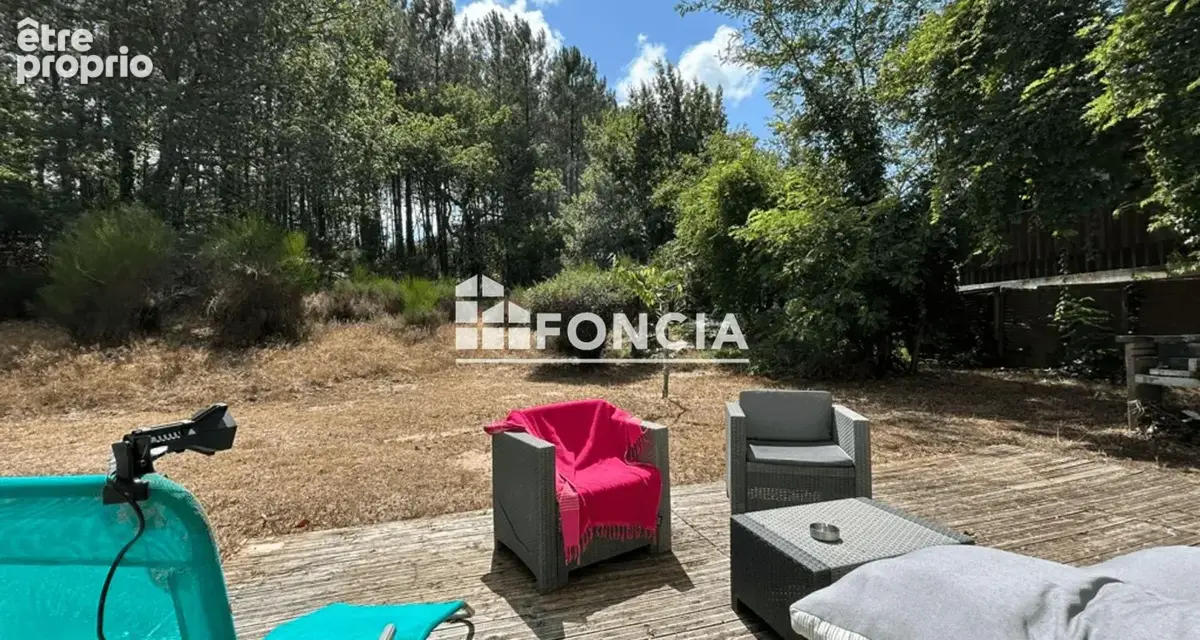 Villa T5 sur 1454m2 de terrain en lisière de forêt à 8 minutes de l'Océan - photo 3