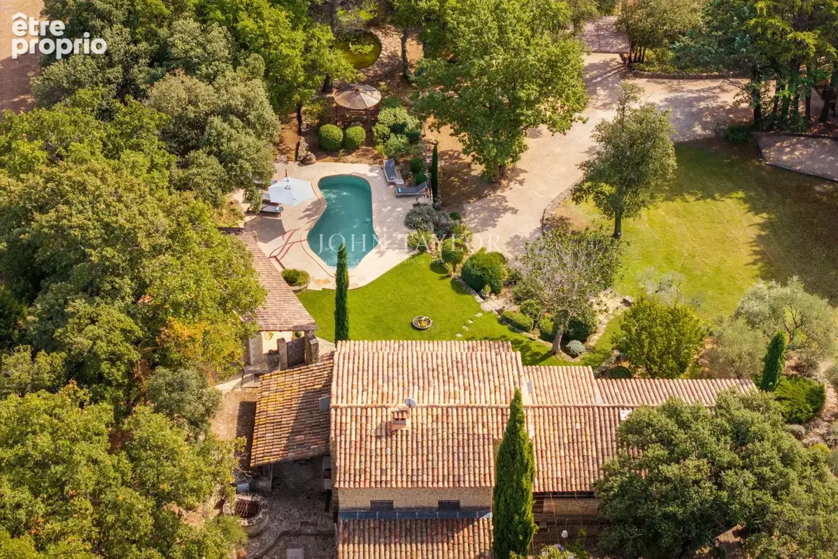 Elégante propriété en pierre avec piscine à Gordes, Luberon, Provence - photo 27