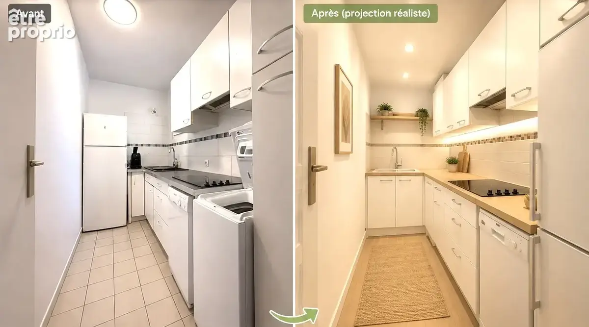 Appartement Brie Comte Robert 2 pièce(s) 45.50 m2 - photo 2