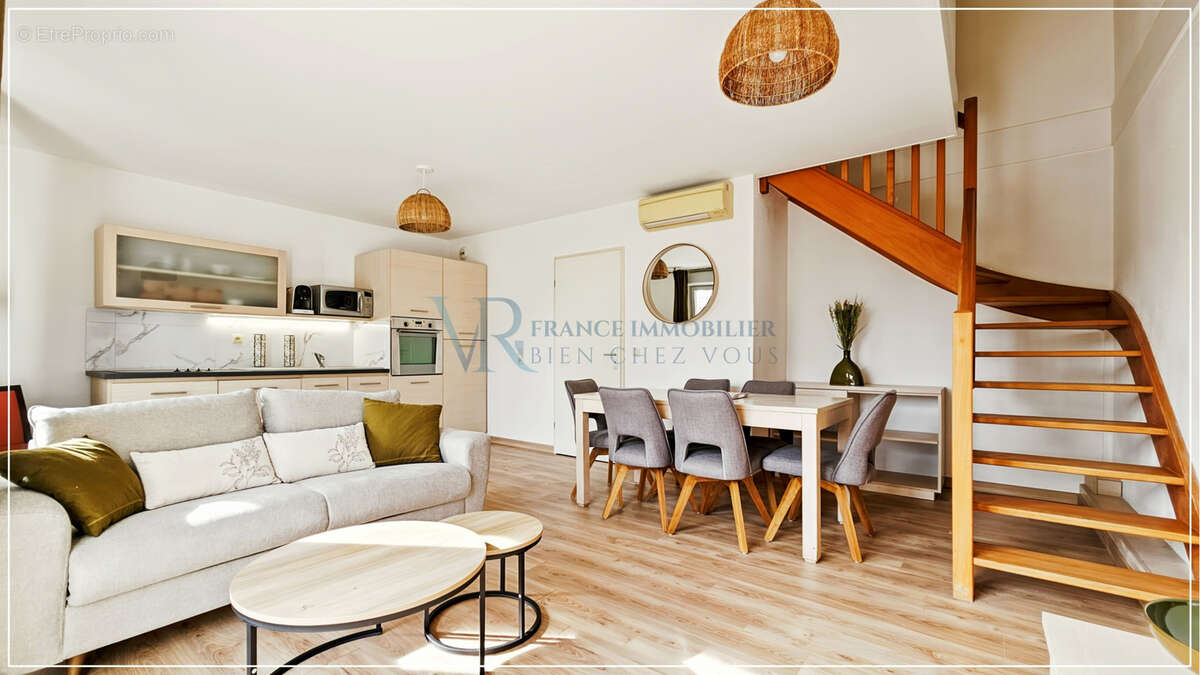 Appartement 3 pièces (t3) duplex 69 m2 - meublé & hors bail commercial - photo 4