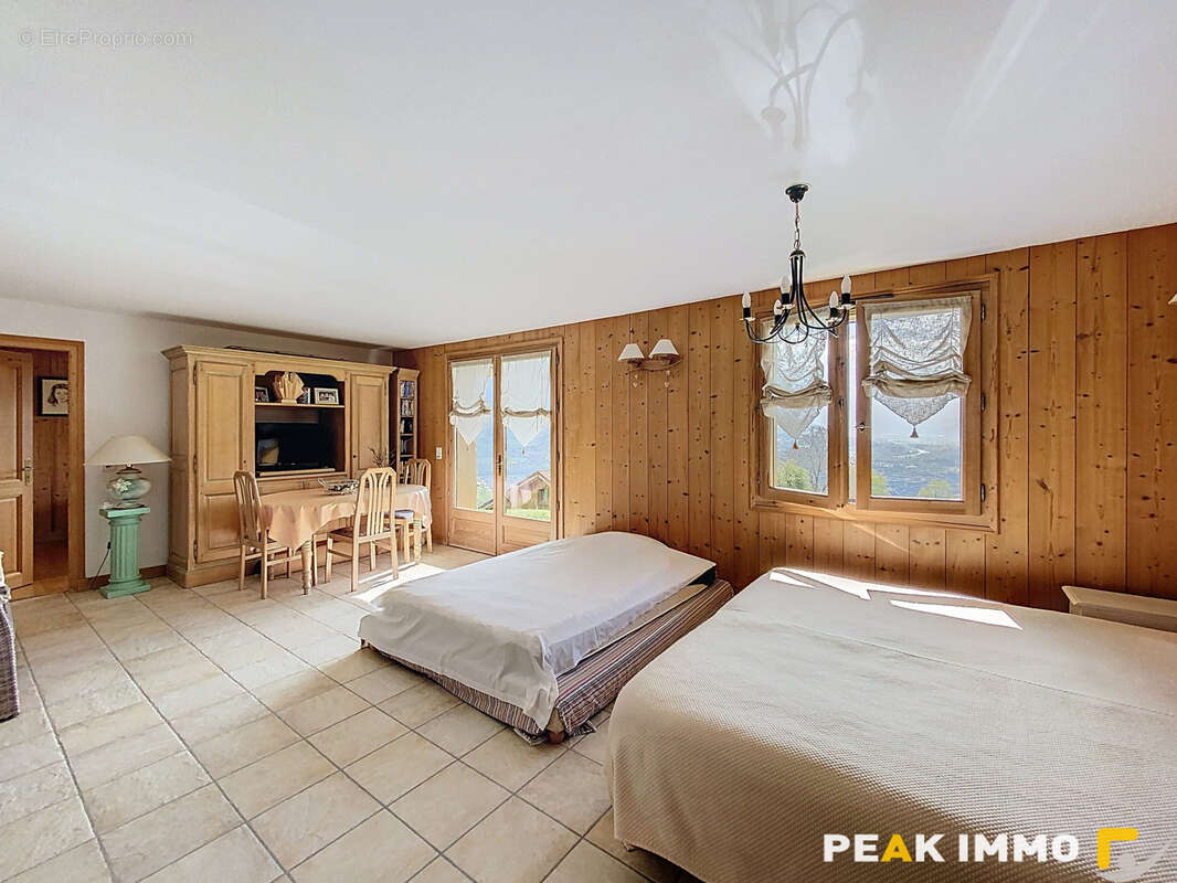 Coteau de saint roch chalet 215 m2 face mont blanc - photo 16