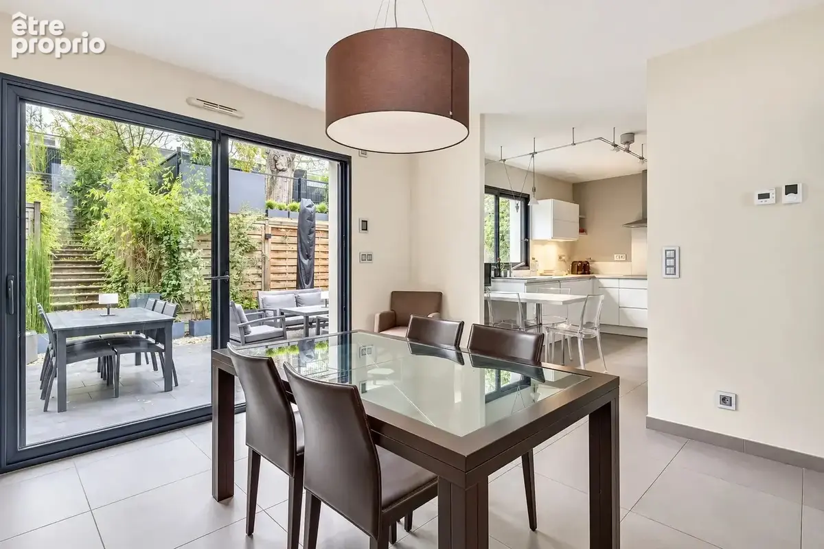 Chatou - maison contemporaine 200 m² au sol - terrain  425 m² - photo 5