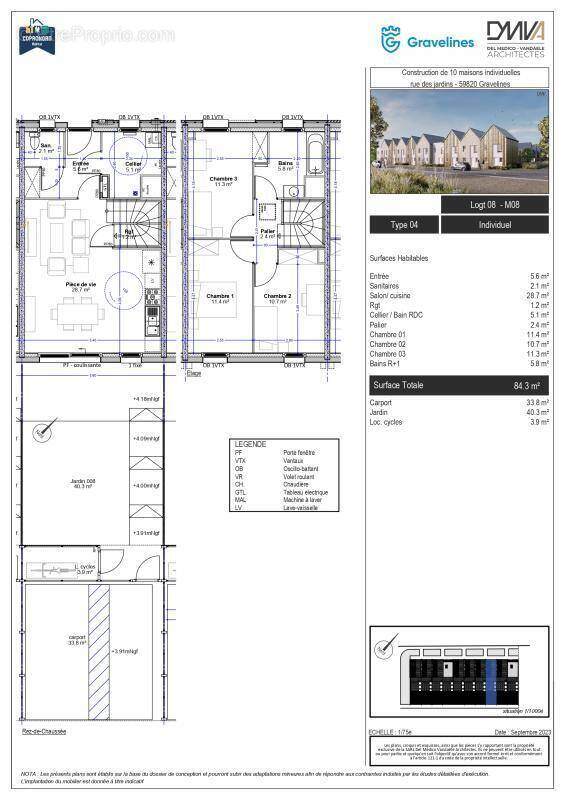 Maison à GRAVELINES