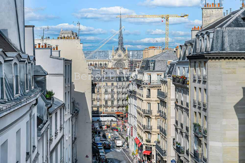 Paris 5ème quartier de la Sorbonne, tès bel appartement trois pièces avec vue sur Notre-Dame. - photo 2