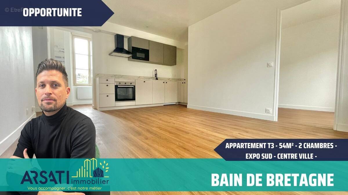 Appartement à BAIN-DE-BRETAGNE