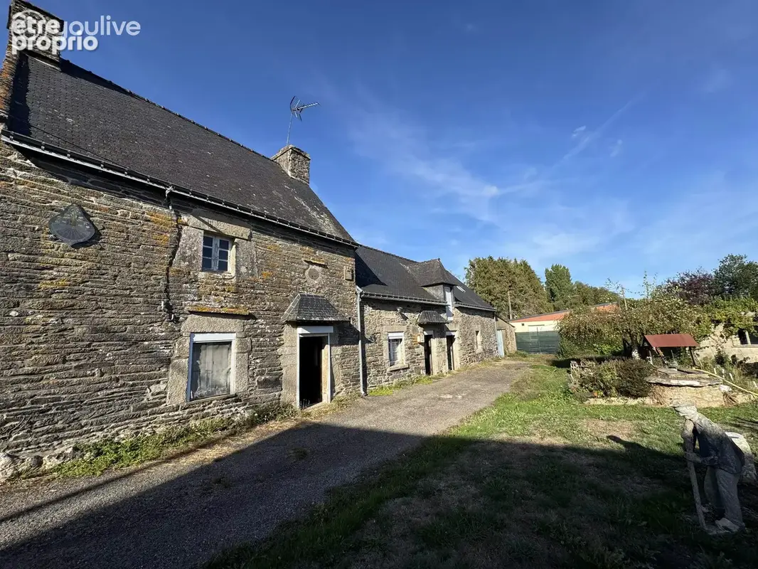 Pontivy sud, la campagne à proximité de la ville, Longère à restaurer - photo 4