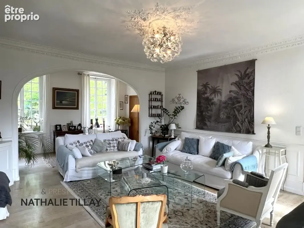 Saint-Jean-le-Blanc, proche Orleans, à vendre, maison de Maitre du XIXème de 423 m² habitables, avec piscine, parc arboré de 4 6 - photo 8