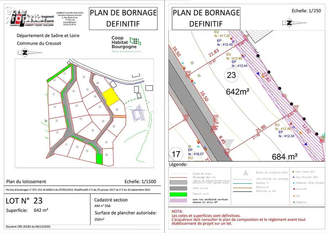 Terrain à LE CREUSOT