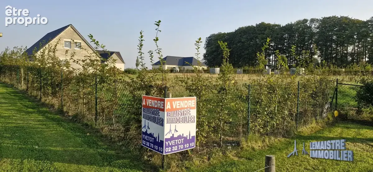 Terrain à bâtir à vendre - Proche Yerville - 791 m² - Viabilisé - Libre de constructeur - photo 2