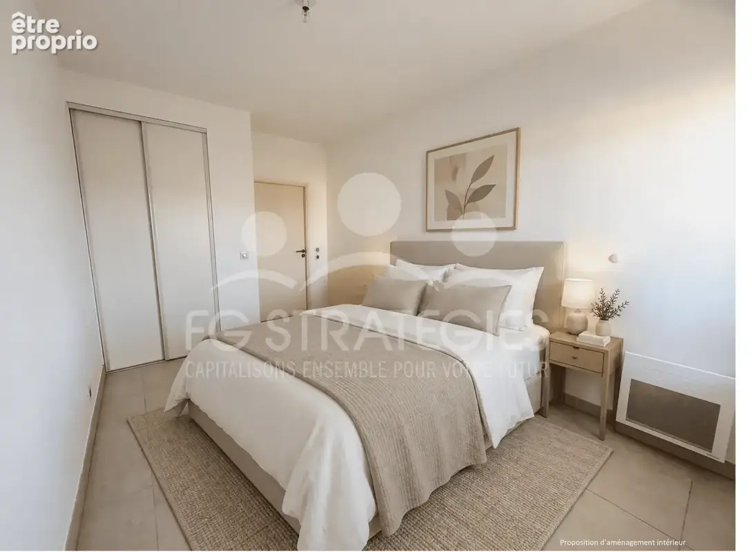 ST AUNES   T3 avec terrasse, cave, garage double - DPE A - photo 5