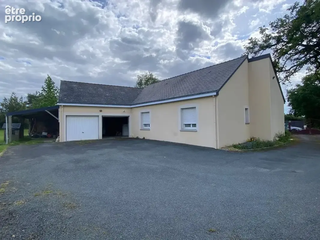 Maison 4 chambres 134m2/3167m2 . Plain-pied . Double garage . 5min Chateaubriant - photo 3
