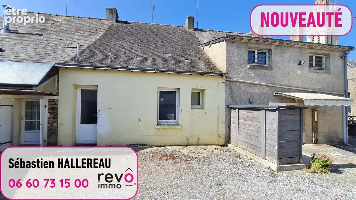 Photo Maison à La Chapelle-Glain au prix de 83 500€