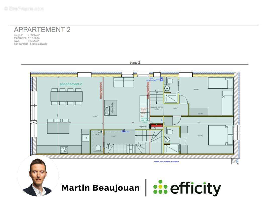 Appartement à CHAMONIX-MONT-BLANC