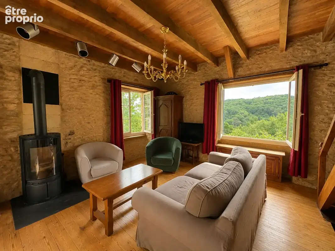 Périgord noir   maison de caractère avec piscine, 4 terrasses et vue remarquable - photo 5