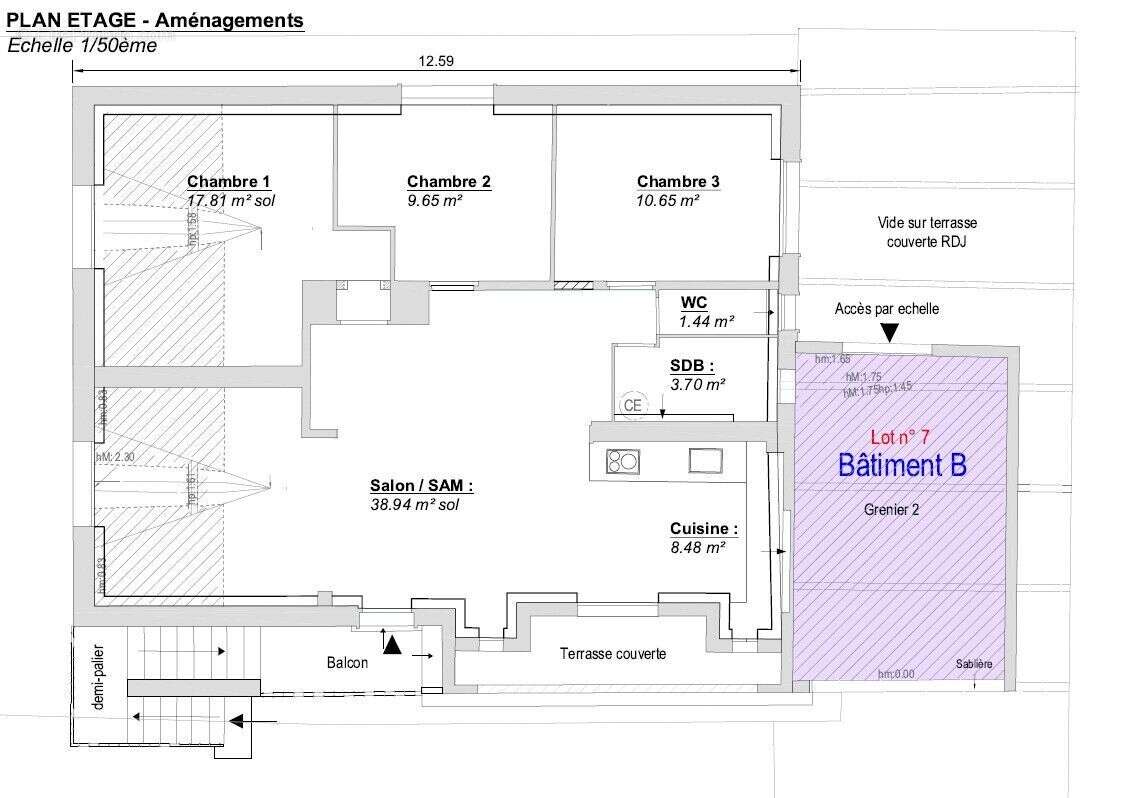 Appartement à SAINTE-HELENE-DU-LAC