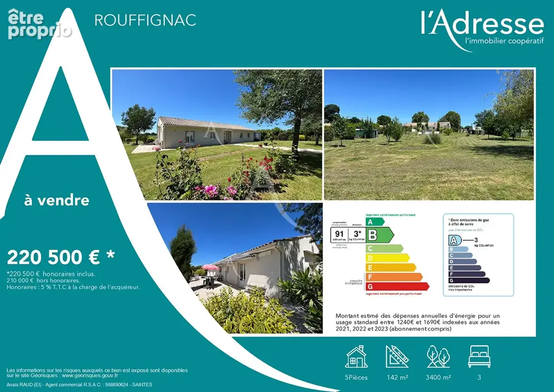 Maison 142m2  proche de Montendre - photo 4