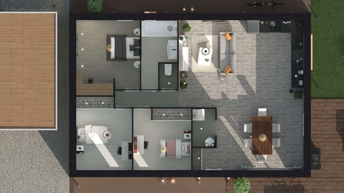 Maison 85 m² à Anneyron  - photo 2
