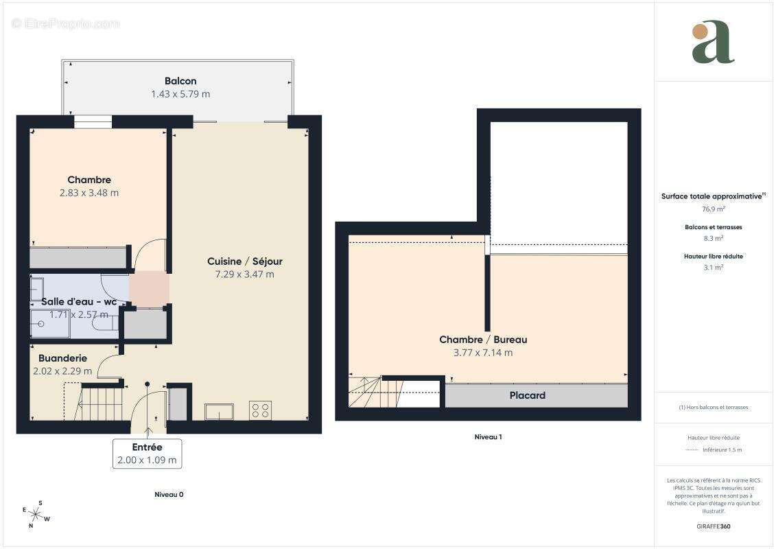 Duplex avec Balcon à vendre au Capbreton (40130) - photo 10