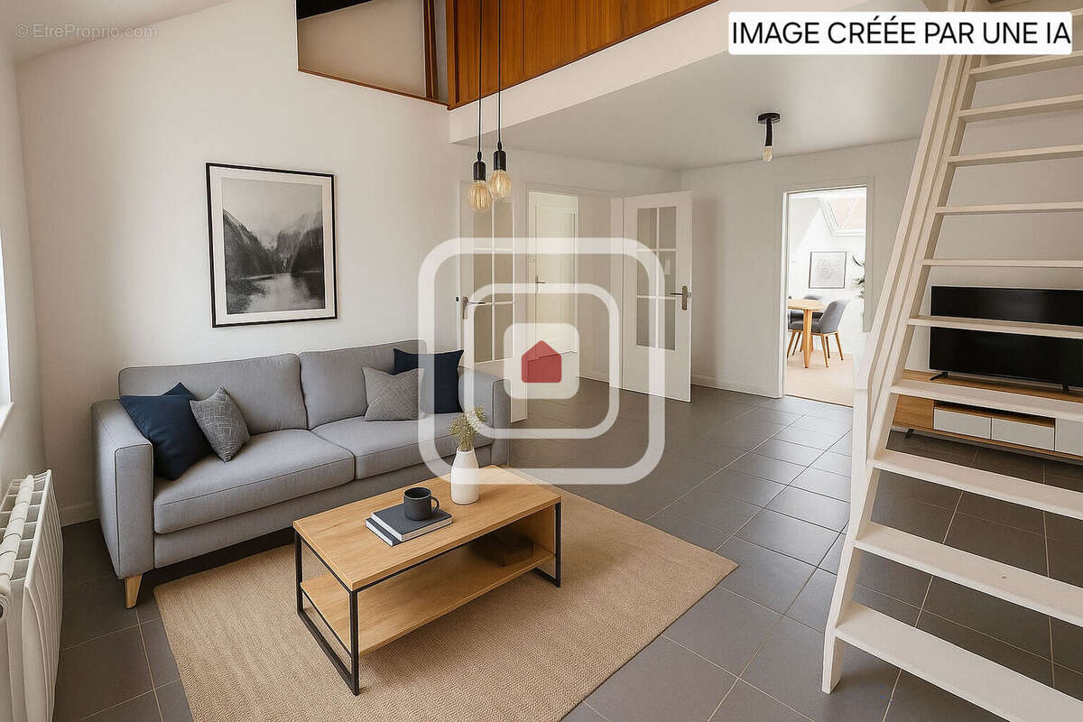 Appartement reims t2  52.25 m²  habitables pour 75.60 m² au sol - photo 4