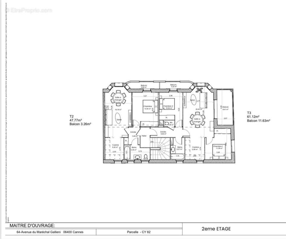 Appartement à CANNES
