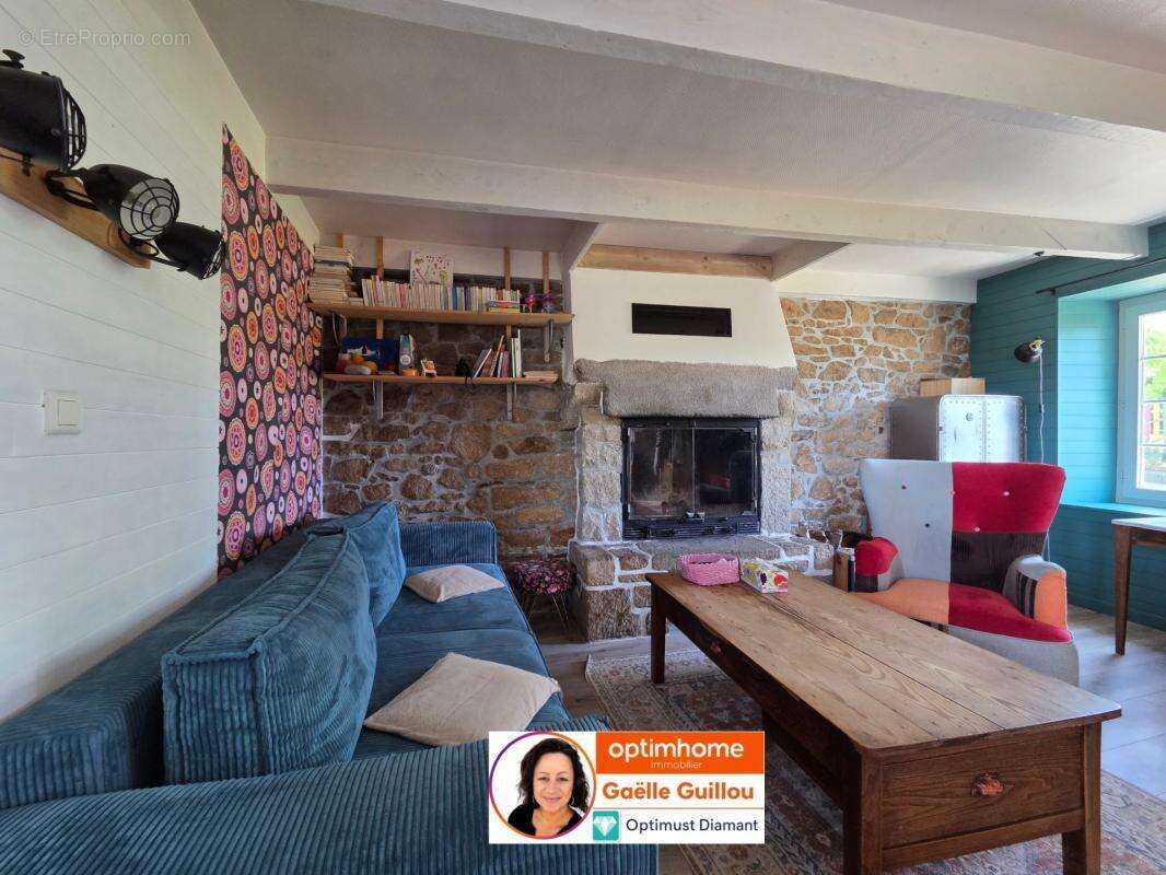 MORLAIX : Charmante maison en pierre de 3 chambres, jardin clos, vie de plain pied - photo 5
