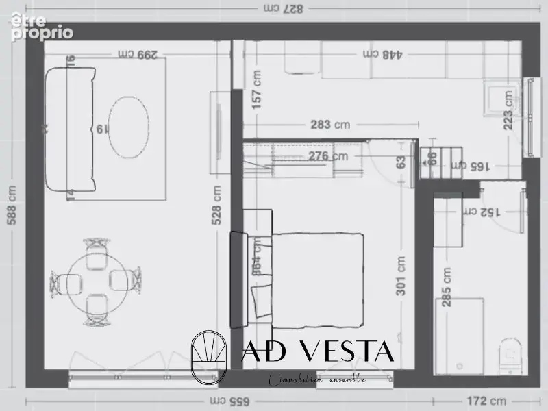 Maison 2 pièces 41 m² à vendre à Beguey (33410) - photo 2