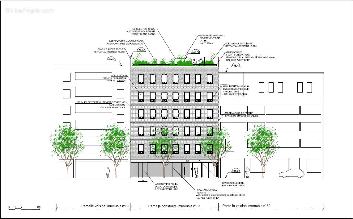 Terrain à SAINT-DENIS